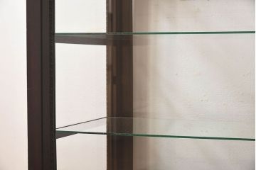 アンティーク家具　大正ロマン　上手物　高級感漂うガラスケース(ショーケース、飾り棚、陳列棚、ディスプレイラック)