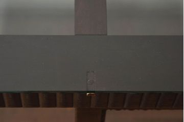 アンティーク家具　大正ロマン　上手物　高級感漂うガラスケース(ショーケース、飾り棚、陳列棚、ディスプレイラック)