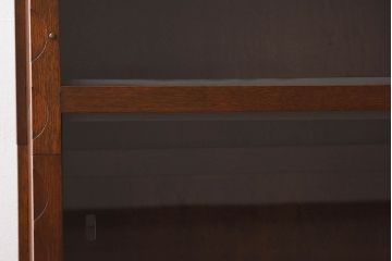 【N様ご成約済み】和製アンティーク　日本楽器(ヤマハ・山葉)　ナラ材　スタッキングブックケース(収納棚、飾り棚、本箱、コレクションケース)