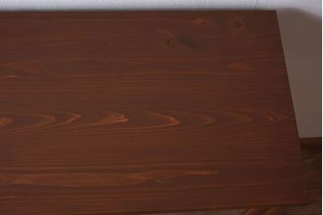 レトロ家具　昭和レトロ　気泡ガラスが味わい深い収納棚(戸棚、キャビネット)(1)