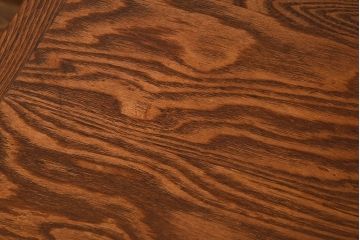 ペイント家具　ナラ材　作業台付きサイドテーブル(花台、電話台)