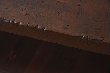 アンティーク雑貨　昭和レトロ　無骨なデザインが魅力的な作業台(花台、飾り台、長机)