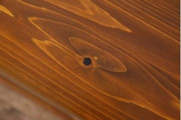 レトロ家具　昭和レトロ　チェッカーガラス入りの小振りな収納棚(戸棚、キャビネット)