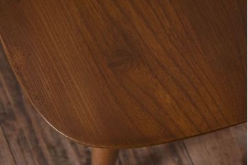 ヴィンテージ家具　イギリスビンテージ　ERCOL(アーコール)　シンプルなデザインのチェア(ダイニングチェア、椅子)(2)