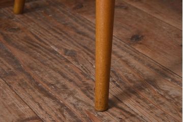 ヴィンテージ家具　イギリスビンテージ　ERCOL(アーコール)　シンプルなデザインのチェア(ダイニングチェア、椅子)(2)