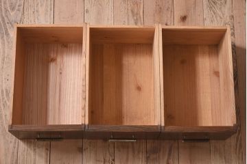 アンティーク家具　和モダン 栗材・栓材製 和製アンティークのローボード