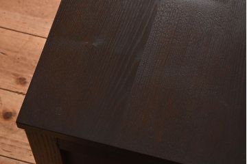 アンティーク家具　和モダン 栗材・栓材製 和製アンティークのローボード