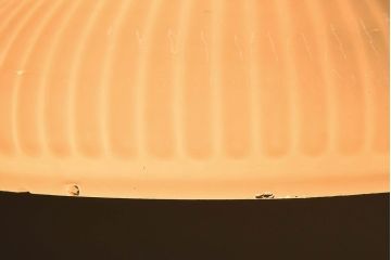 大正〜昭和期 和製アンティーク レトロな味わいの天井照明(1)