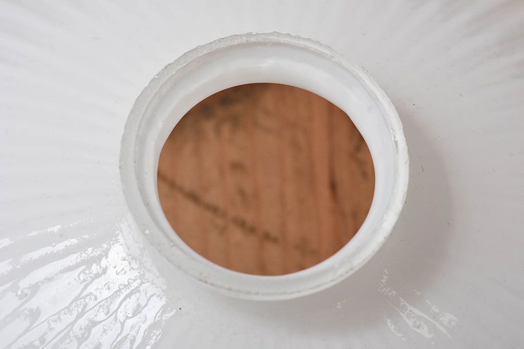 大正〜昭和期 和製アンティーク レトロな味わいの天井照明(1)