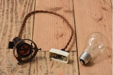 大正〜昭和期 和製アンティーク レトロな味わいの天井照明(1)