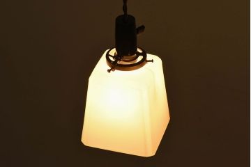 和製アンティーク　レトロな味わいの天井照明(3)
