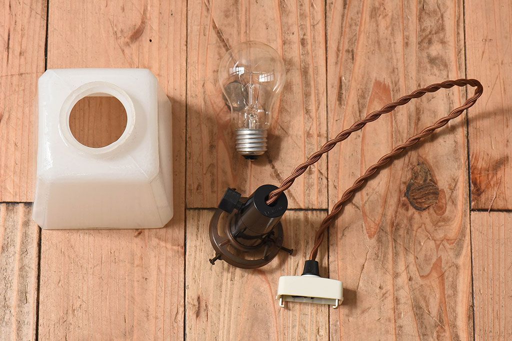 和製アンティーク　レトロな味わいの天井照明(3)