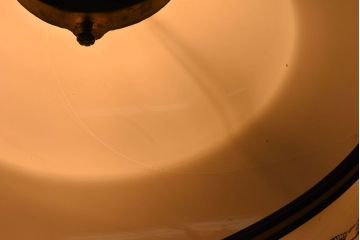 昭和レトロ　和製アンティーク　雅なデザインが味わい深い天井照明