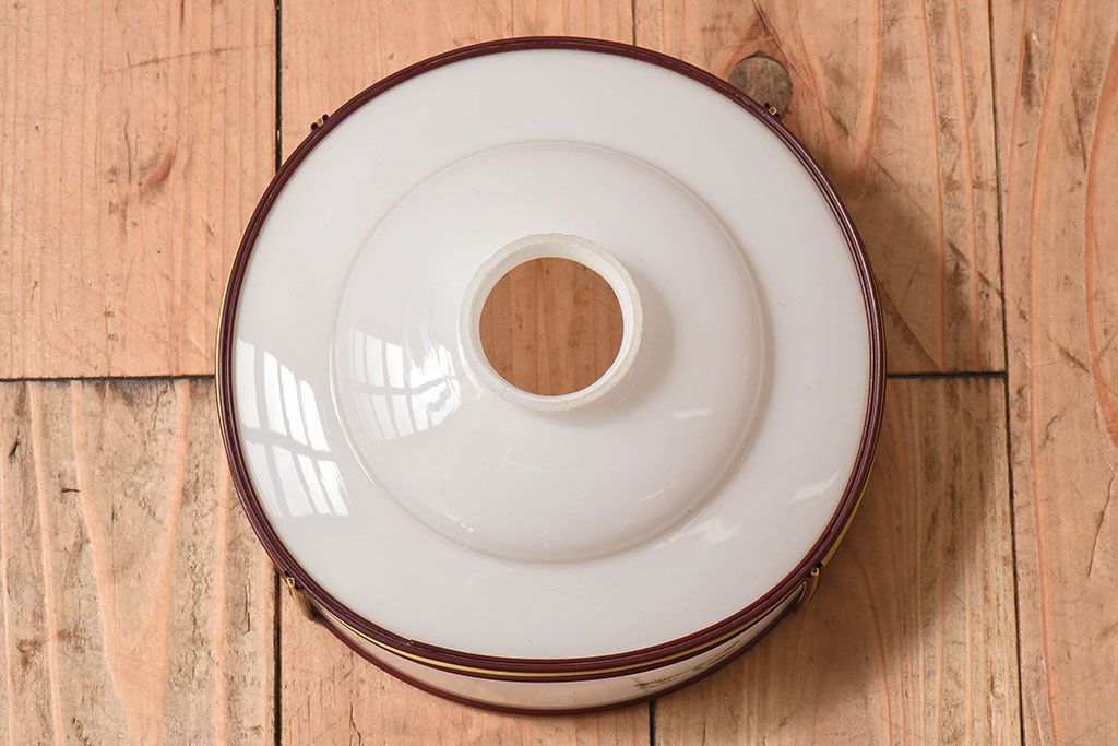 昭和レトロ　和製アンティーク　雅なデザインが味わい深い天井照明