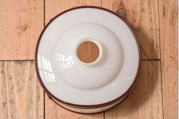 昭和レトロ　和製アンティーク　雅なデザインが味わい深い天井照明