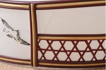 昭和レトロ　和製アンティーク　雅なデザインが味わい深い天井照明