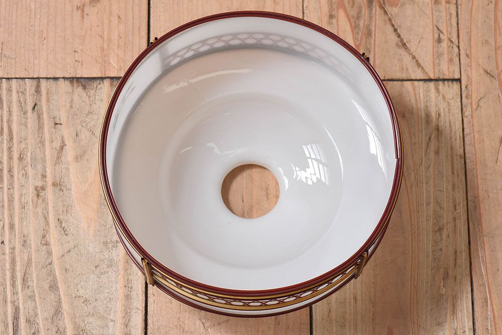 昭和レトロ　和製アンティーク　雅なデザインが味わい深い天井照明