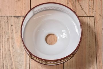 昭和レトロ　和製アンティーク　雅なデザインが味わい深い天井照明