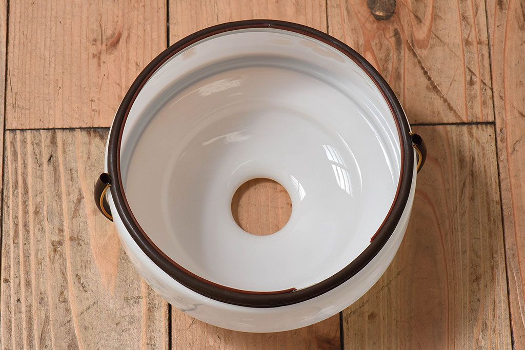 昭和レトロ　和製アンティーク　花切子の愛らしい天井照明