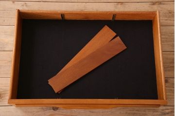 北欧家具　ビンテージ　チーク材　洗練されたデザインのサイドボード(ローボード)