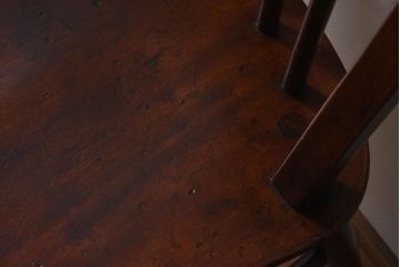 ヴィンテージ家具　イギリスビンテージ　ERCOL(アーコール)　楡材　フープバックチェア(ダイニングチェア、椅子)(1)