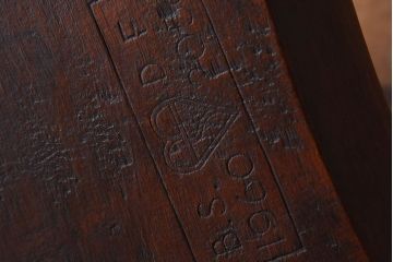 ヴィンテージ家具　イギリスビンテージ　ERCOL(アーコール)　楡材　フープバックチェア(ダイニングチェア、椅子)(2)