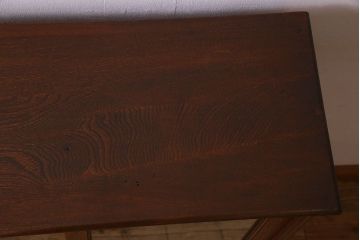 レトロ家具　和製アンティーク　レトロな雰囲気が魅力的な小振りな本箱(収納棚、ブックケース)