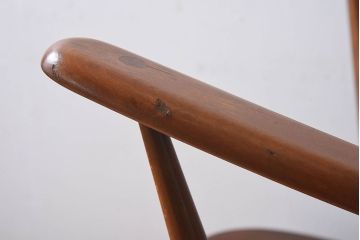 ヴィンテージ家具　イギリスビンテージ　ERCOL社(アーコール)シスルバックチェア(アームチェア、ラウンジチェア、サロンチェア、椅子)