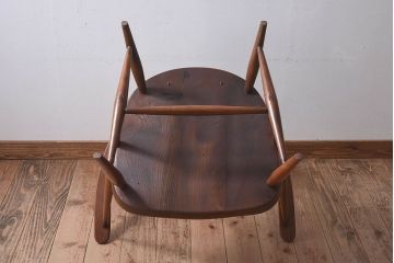 ヴィンテージ家具　イギリスビンテージ　ERCOL社(アーコール)シスルバックチェア(アームチェア、ラウンジチェア、サロンチェア、椅子)