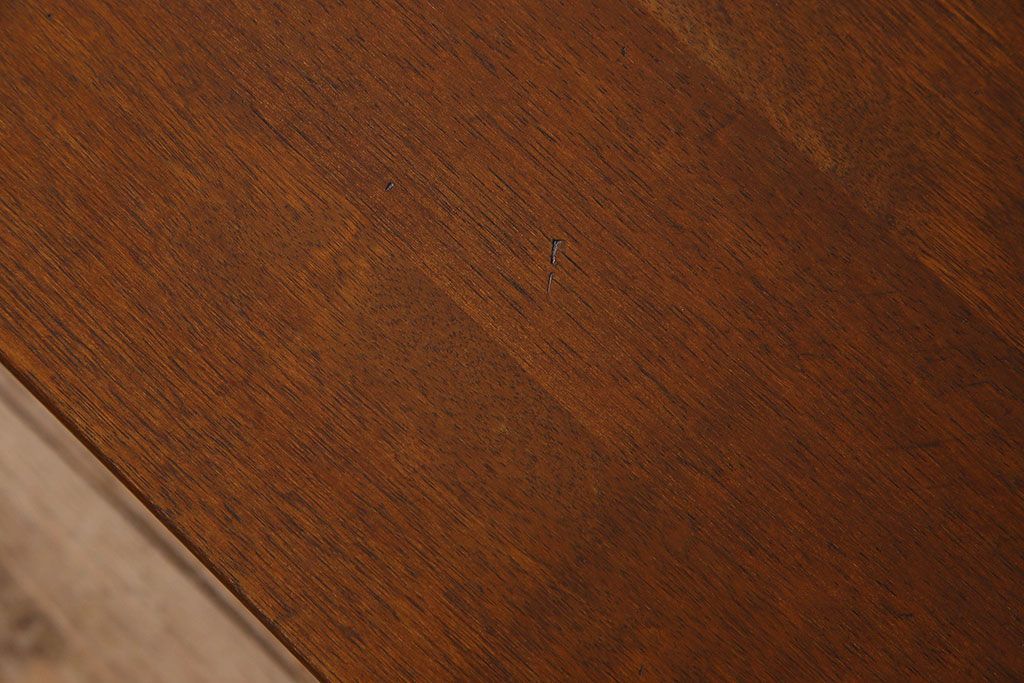 レトロ家具　昭和レトロ　古いラワン材の質感が味わい深い鉄脚ベンチ(アイアンベンチ、ローテーブル、作業台、花台)