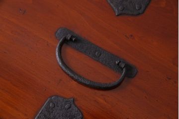 アンティーク雑貨　古民具・骨董　春慶塗り　和の趣溢れる硯箱(小引き出し、小箱、小物入れ)