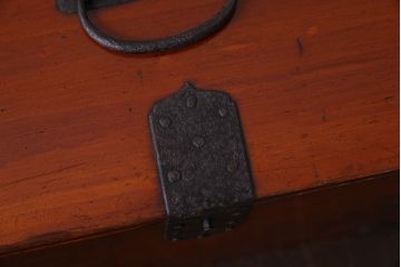 アンティーク雑貨　古民具・骨董　春慶塗り　和の趣溢れる硯箱(小引き出し、小箱、小物入れ)