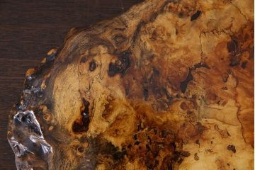 アンティーク雑貨　古民具・骨董　ビンテージ　花梨材製の花台(飾り台、カリン材)