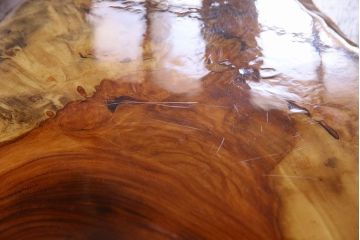 アンティーク雑貨　古民具・骨董　ビンテージ　花梨材製の花台(飾り台、カリン材)