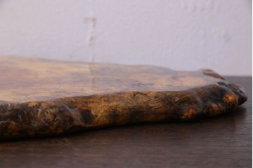 アンティーク雑貨　古民具・骨董　ビンテージ　花梨材製の花台(飾り台、カリン材)