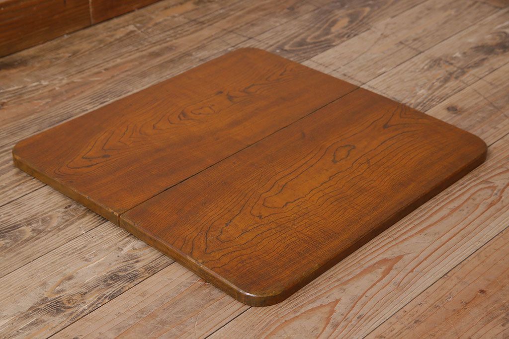 アンティーク雑貨　和製アンティーク　栓材　折りたたみ板(花台)