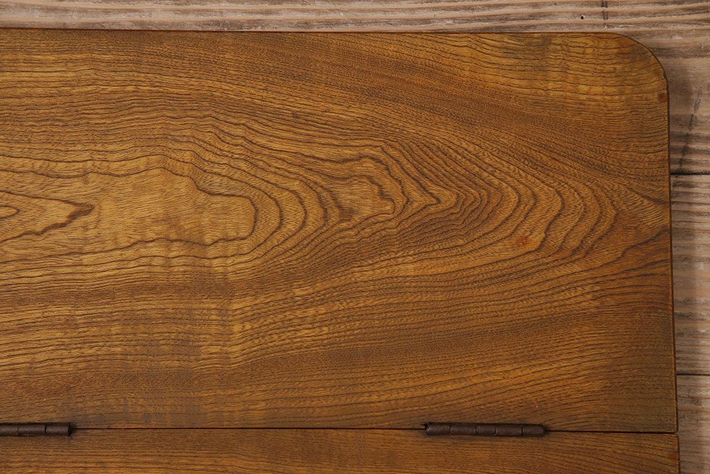 アンティーク雑貨　和製アンティーク　栓材　折りたたみ板(花台)