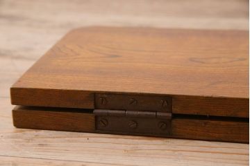 アンティーク雑貨　和製アンティーク　栓材　折りたたみ板(花台)