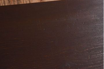 アンティーク雑貨　和製アンティーク　樅の木一枚板　和の趣溢れる裁ち板(文机、ローテーブル)