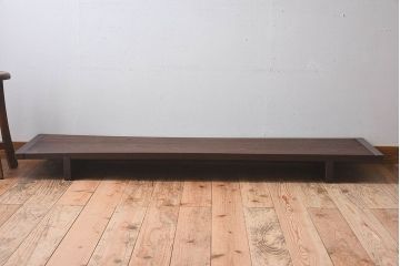 アンティーク雑貨　和製アンティーク　樅の木一枚板　和の趣溢れる裁ち板(文机、ローテーブル)