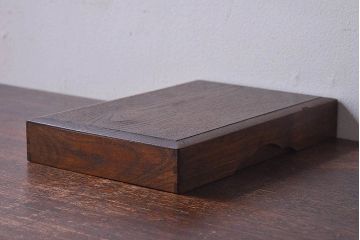 アンティーク雑貨　和製アンティーク　古い桑材の小物収納箱(木箱、小箱)