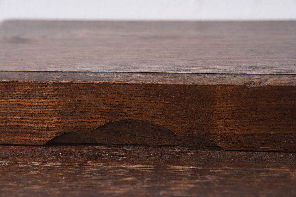 アンティーク雑貨　和製アンティーク　古い桑材の小物収納箱(木箱、小箱)