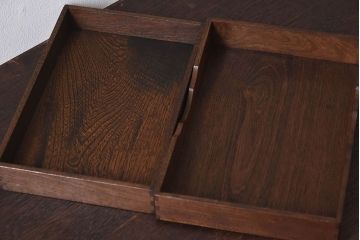 アンティーク雑貨　和製アンティーク　古い桑材の小物収納箱(木箱、小箱)