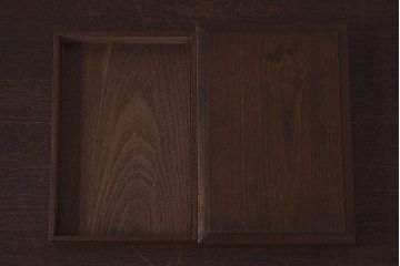 アンティーク雑貨　和製アンティーク　古い桑材の小物収納箱(木箱、小箱)