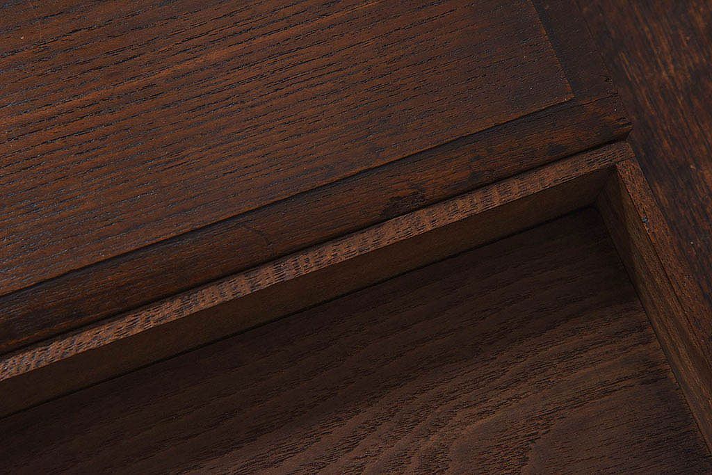 アンティーク雑貨　和製アンティーク　古い桑材の小物収納箱(木箱、小箱)