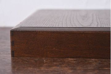 アンティーク雑貨　和製アンティーク　古い桑材の小物収納箱(木箱、小箱)