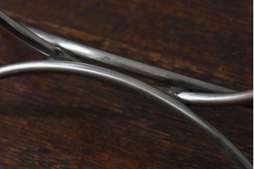 アンティーク雑貨　ビンテージ　デンマーク製　ろうそく2本付き!キャンドルホルダー(キャンドルホルダー、ろうそく入れ)