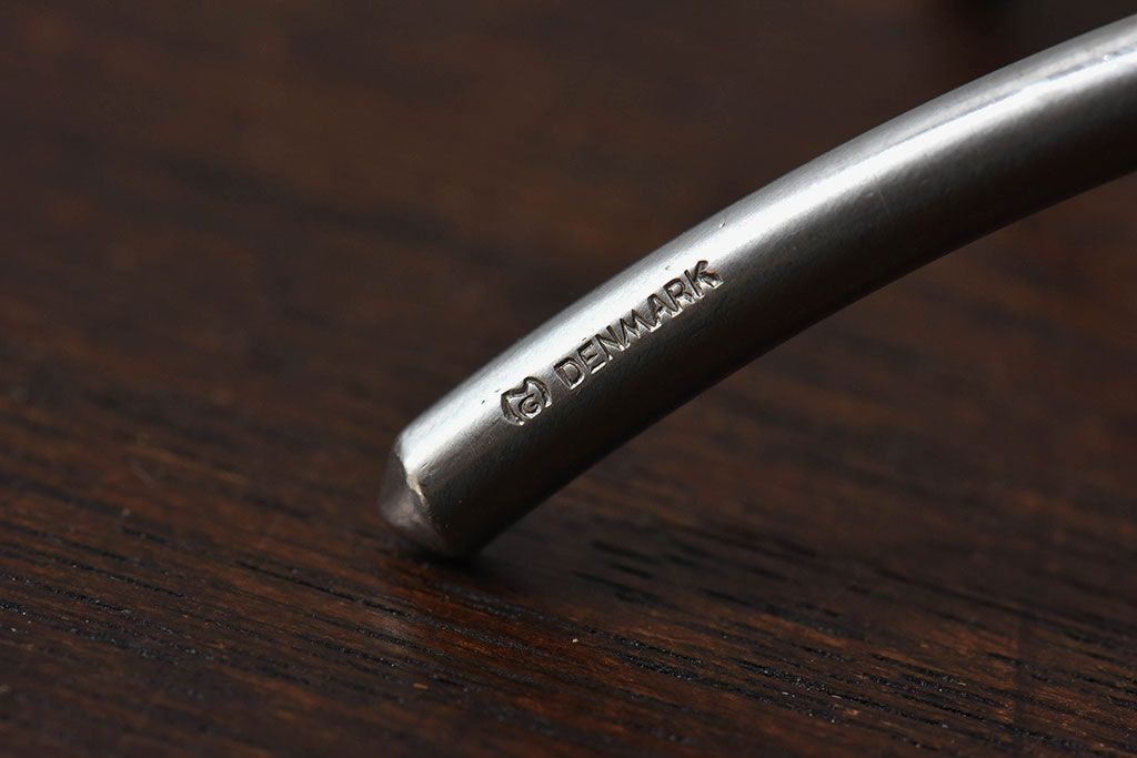 アンティーク雑貨　ビンテージ　デンマーク製　ろうそく2本付き!キャンドルホルダー(キャンドルホルダー、ろうそく入れ)