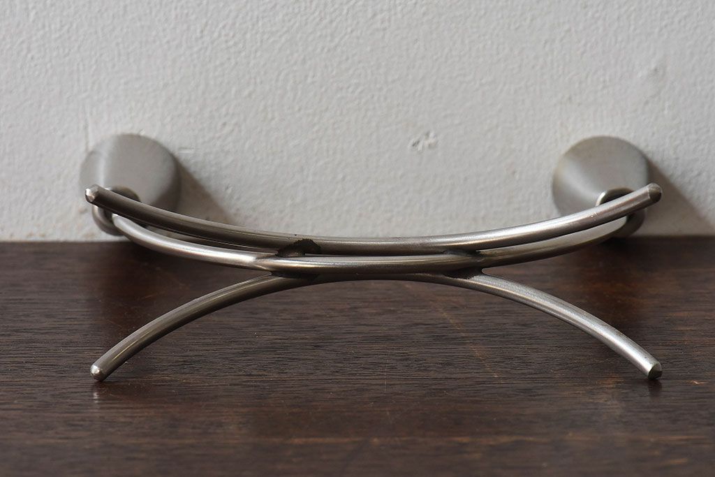 アンティーク雑貨　ビンテージ　デンマーク製　ろうそく2本付き!キャンドルホルダー(キャンドルホルダー、ろうそく入れ)