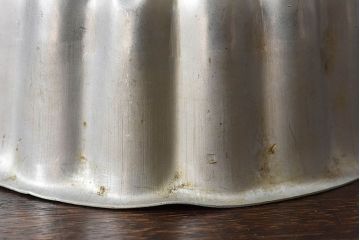 アンティーク雑貨　古い質感が味のあるフランスアンティークのケーキ型(植木鉢)